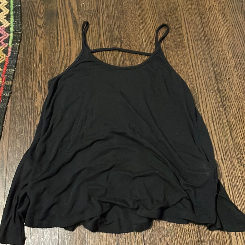 Free People black flowy tank
